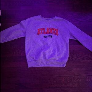 Gray Atlanta Georgia Men's Sweater